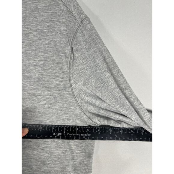 Lululemon Men’s Seamless Wool-Blend Long Sleeve Shirt Heathered Vapor, Size: XL - Picture 4 of 5